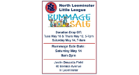 2022 NLLL Rummage Sale Sat. May 14 8am-2pm